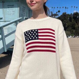 Brandy Melville - Nico American Flag Sweater